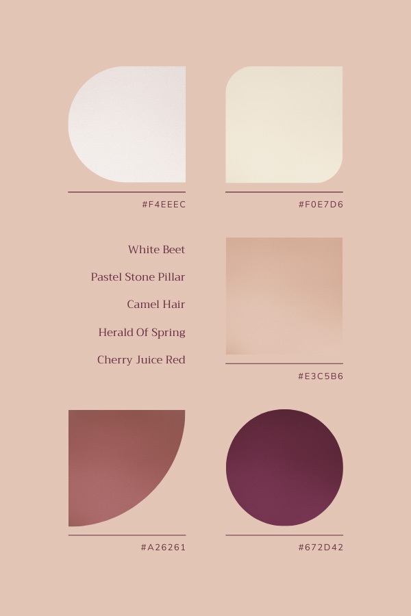 Couleur Beige rosé Tan