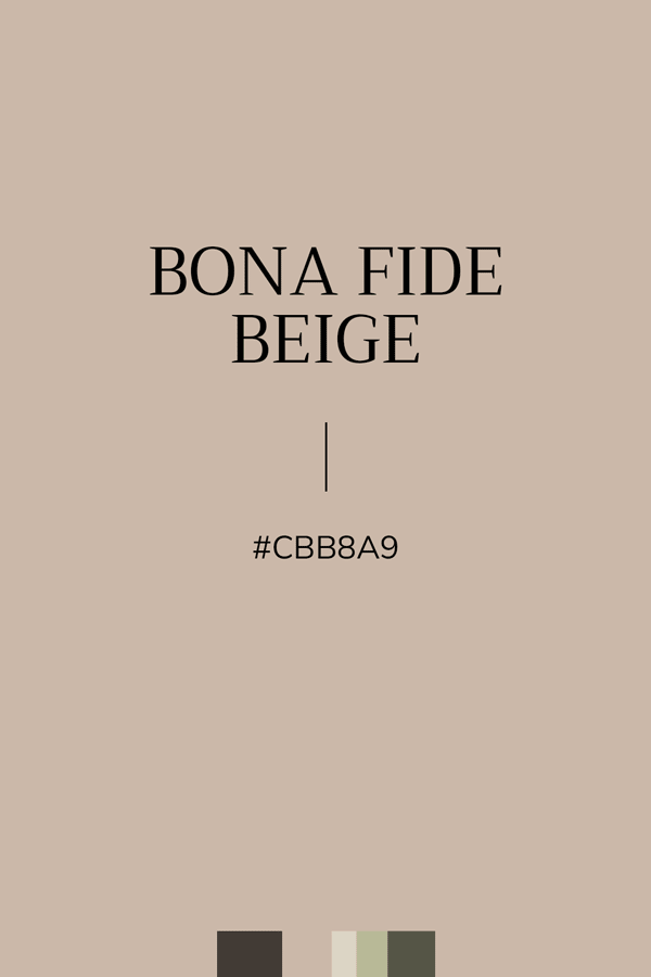 Couleur unie Beige rosé #CBB8A9