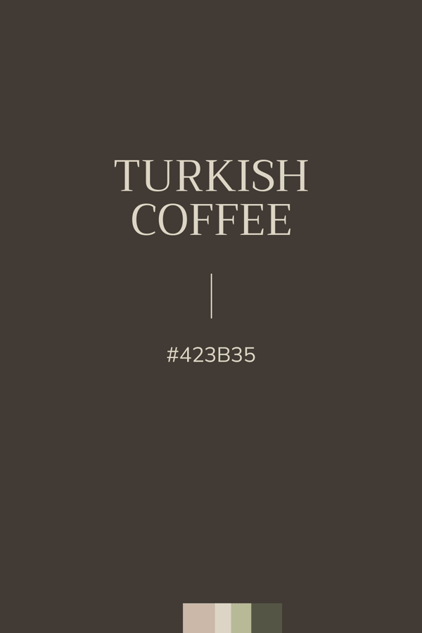 Couleur unie Taupe #423B35