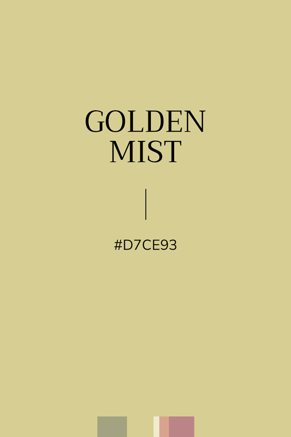 Couleur unie Jaune Or #D7CE93