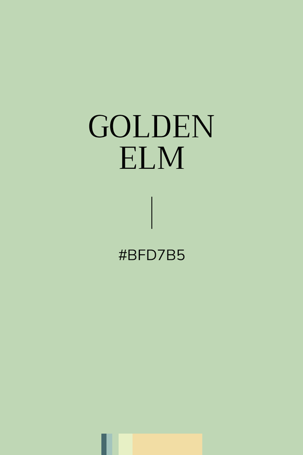 Couleur unie Vert Tendre #BFD7B5