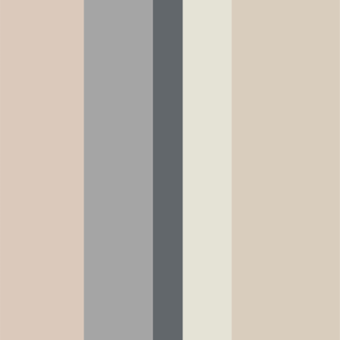 Palette de couleurs Beige Rosé, Gris Souris, Gris Anthracite, Beige, Sable.
